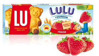 LU-LULU L'OURSON FRAISE