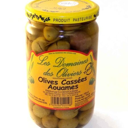 Les domaines des oliviers: Olives Cassées Aouames