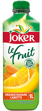JOKER: Le Fruit Orange Banane Carotte 1L
