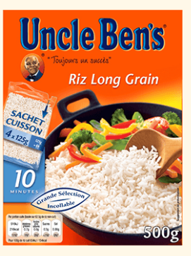 Uncle Ben s RIZ LONG GRAIN SACHET CUISSON 10 MINUTES 500G (10 min)