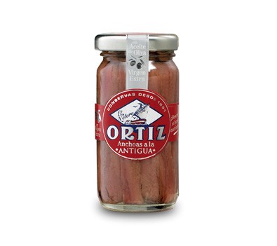 Ortiz: Anchois à l’ancienne à l'huile d'olive 95g