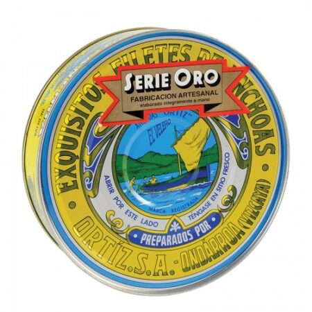 ANCHOIS EXTRA A L'HUILE D'OLIVE ORTIZ 450GR