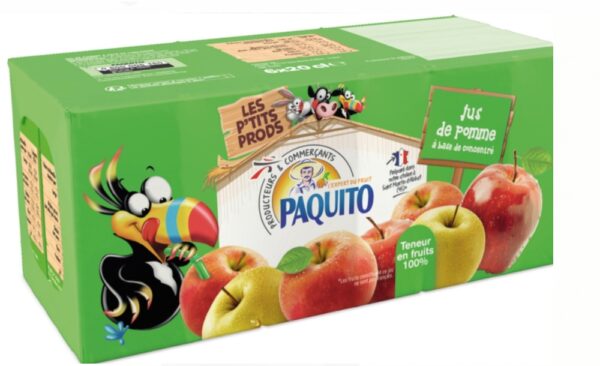 PAQUITO BRICK JUS DE POMMES X6