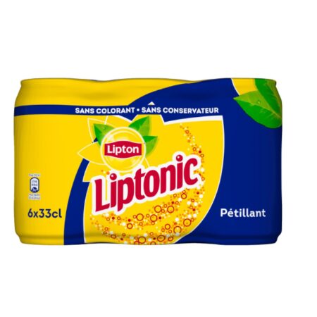 Liptonic: le pack de 6 canettes de 33cL