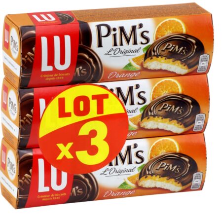 LU-PIMS GOUT ORANGE LOT DE 3