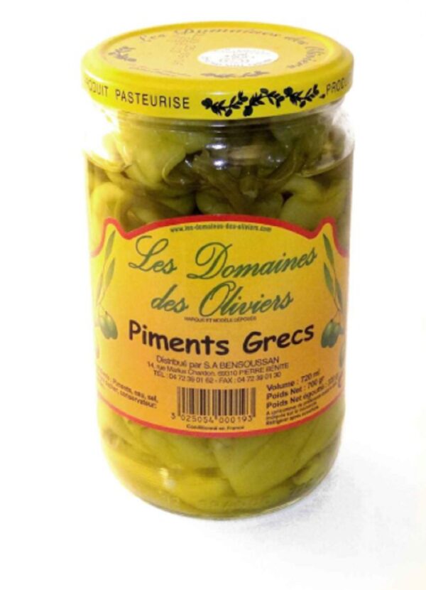 Les domaines des oliviers: Piments Grecs