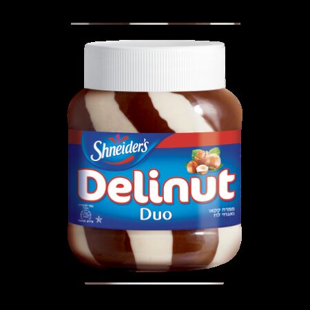 SHNEIDER'S: DELINUT- DUO (400g) PÂTE A TARTINER CHOCOLAT DUO