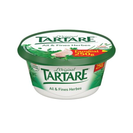 Fromage à tartiner ail/fines herbes TARTARE